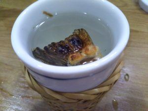 中板橋 炭火や ふぐひれ酒