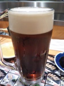 やきとりの名門 秋吉 黒ビール