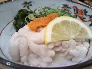 新大阪 魚屋スタンドふじ 白子