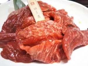 肉の切り方 ロース