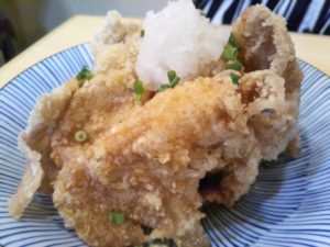 小樽 なると 鶏皮ポン酢