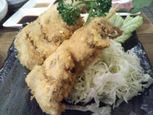 やきとん 木々家 レバカツ