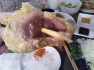 やきとん 木々家 レバカツ