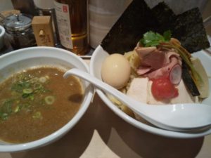 銀座 篝 特製つけSOBA1