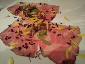 29ON 代官山店 和牛サーロインのホタルイカ乗せ