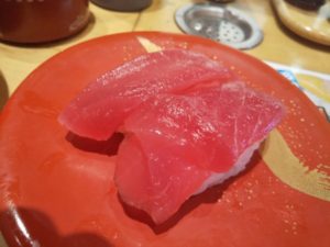 札幌 なごやか亭 塩〆メバチマグロ