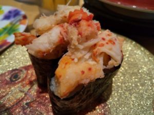 札幌 なごやか亭 花咲ガニのてんこ盛り軍艦