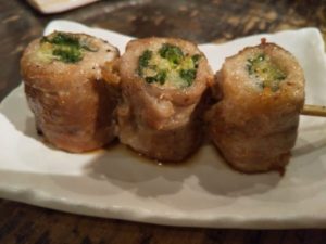 てっぺん 渋谷 女道場 万ネギ肉巻き