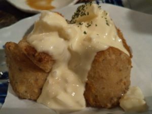 てっぺん 渋谷 女道場 長芋の竜田揚げ