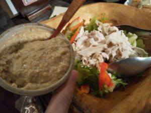 てっぺん 渋谷 女道場 豚しゃぶサラダ