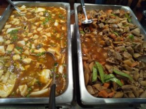 麻婆豆腐と煮込み