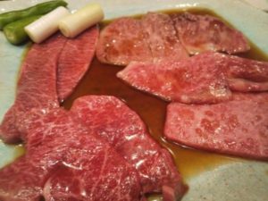 ゆうじ 肉盛合せ